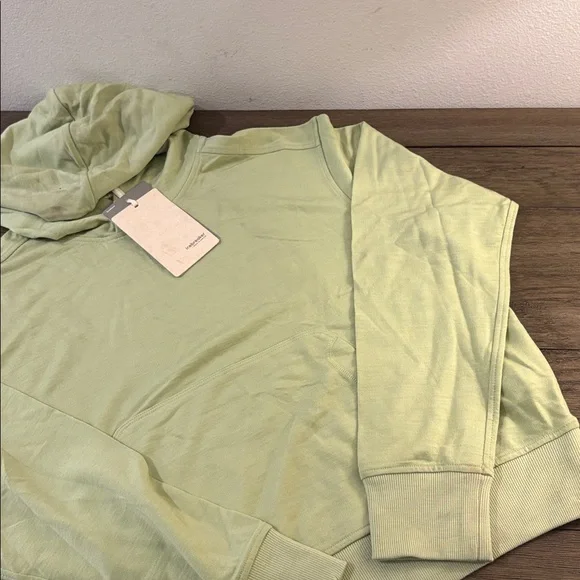NWT [Icebreaker] Merino Blend Ii 200 Crush Pullover Hoodie in Glazen Women’s L - Picture 7 of 16